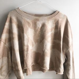 🤍Handmade Tiedye Cropped Crewneck🤍